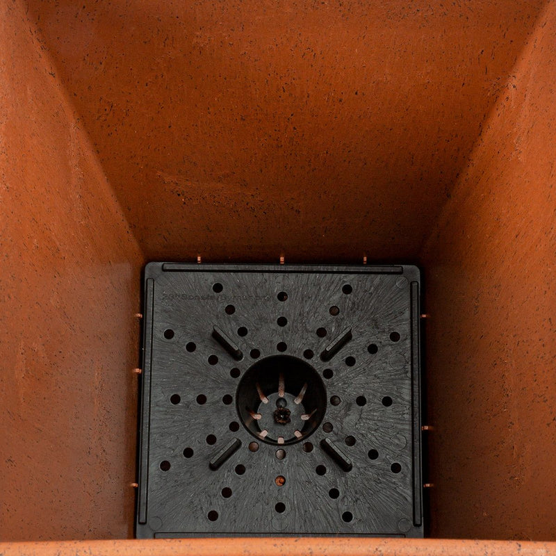 Planter Sonata Plastic Recycled with Water Reservoir 50 cm