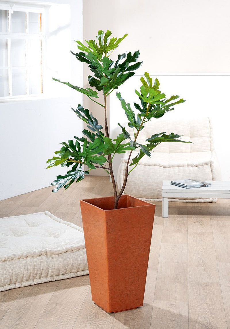 Planter Sonata Plastic Recycled with Water Reservoir 50 cm