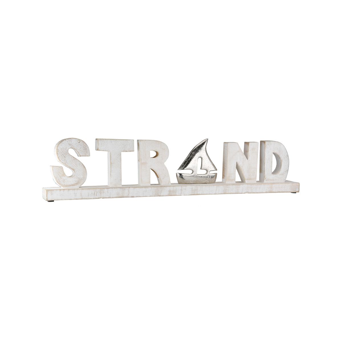 Deko-Schriftzug Strand – Maritimes Flair für Ihr Zuhause 58cm