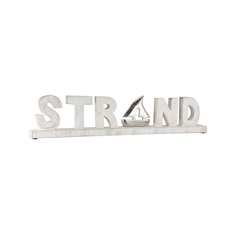 Deko-Schriftzug Strand – Maritimes Flair für Ihr Zuhause 58cm