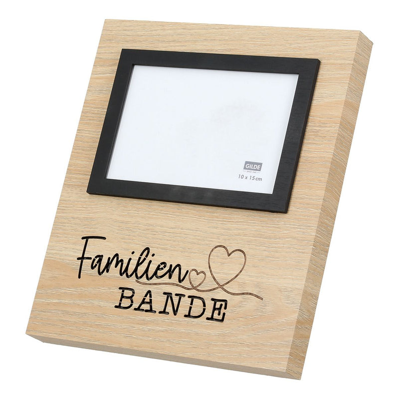 LED Fotolijst Set Familie Zeggen 10x15 cm MDF Houtlook