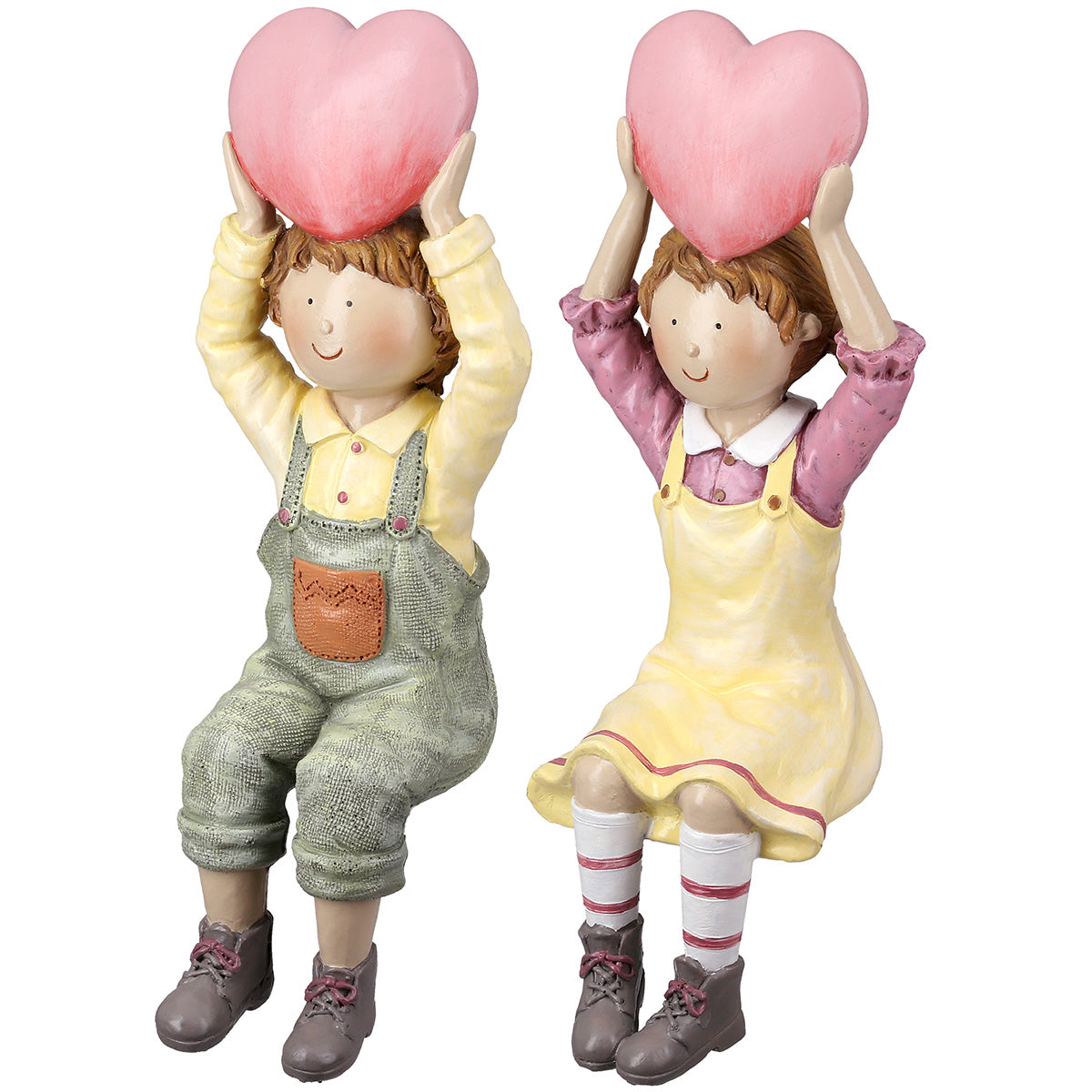 Kantensitzer Herzfreunde Figuren Hanna und Holger