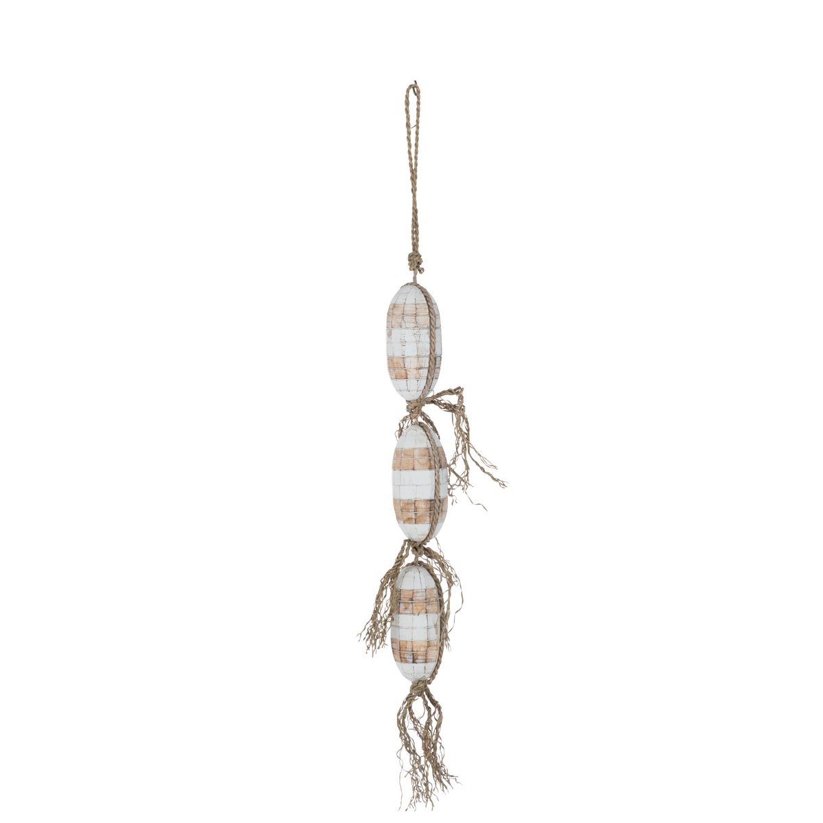J -Line Pendant Fishing 3 Alabasia - Wood - White/Natural