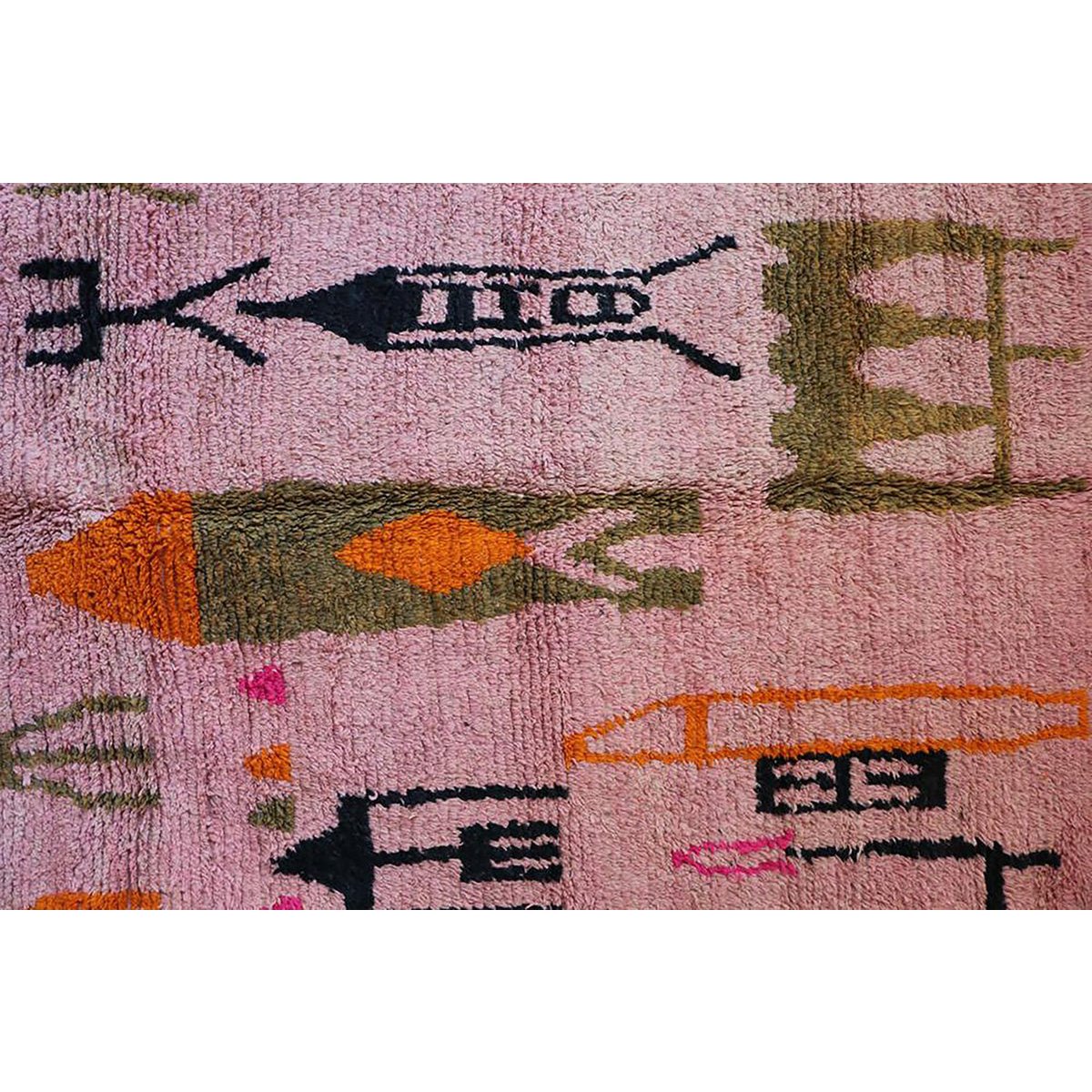 Marokkaans Berbertapijt van zuivere wol, 199 x 290 cm