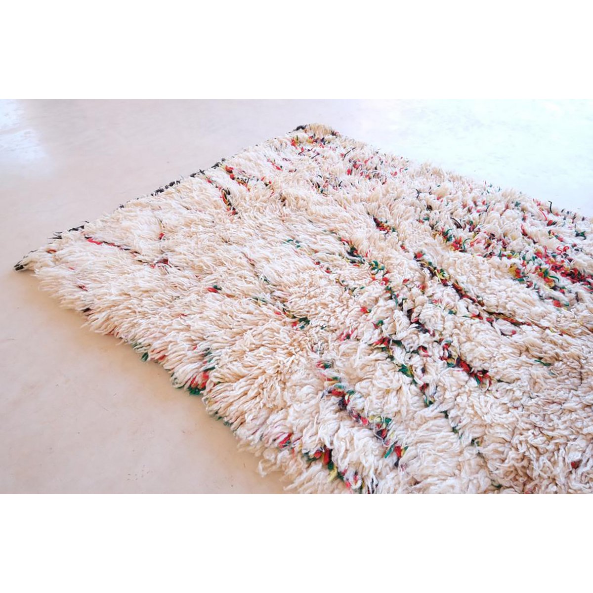 Marokkanischer Berber Teppich reines Woll 95 x 205 cm