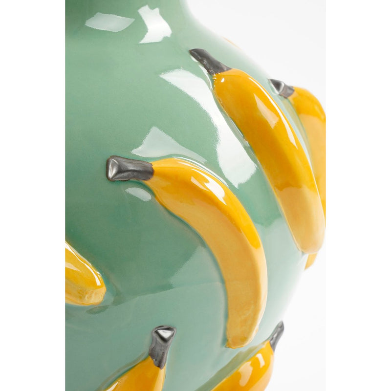 Mosa Vase - H38 x Ø34 cm - Keramik - hellgrün