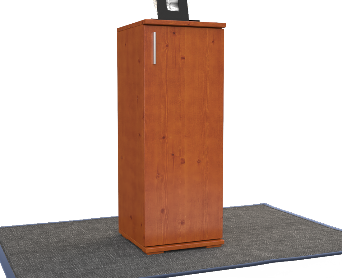 Nobis Kommode Sideboard | Anrichte | 1-Türig | 107cm hoch | 100% Bio Kiefer Massivholz