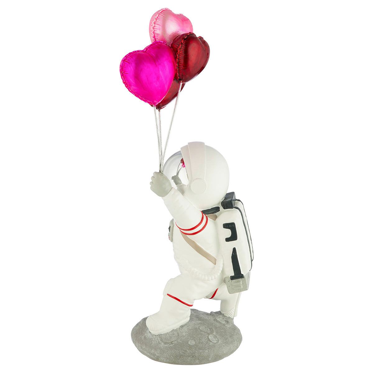 Dekofigur Astroheart Michael Astronaut mit Herzballons