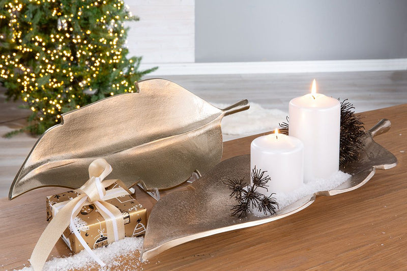 luminium leaf bowl Loro – Elegant natural inspiration for your living space 