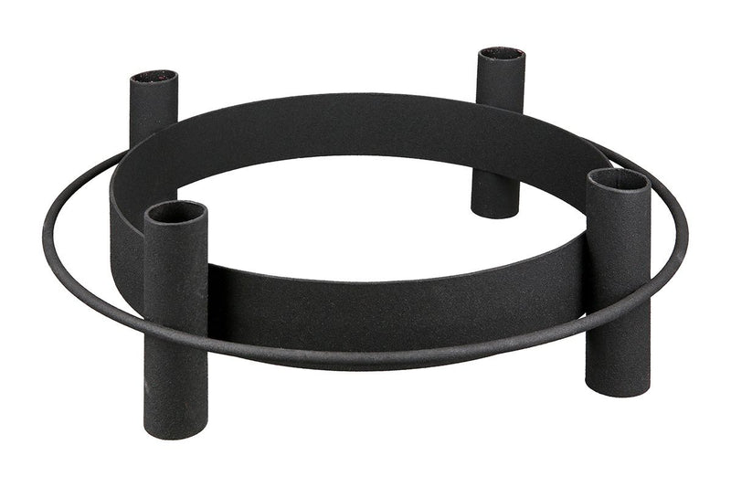 Set of 2 metal Advent candlesticks "Cleo" - modern minimalism meets festive tradition