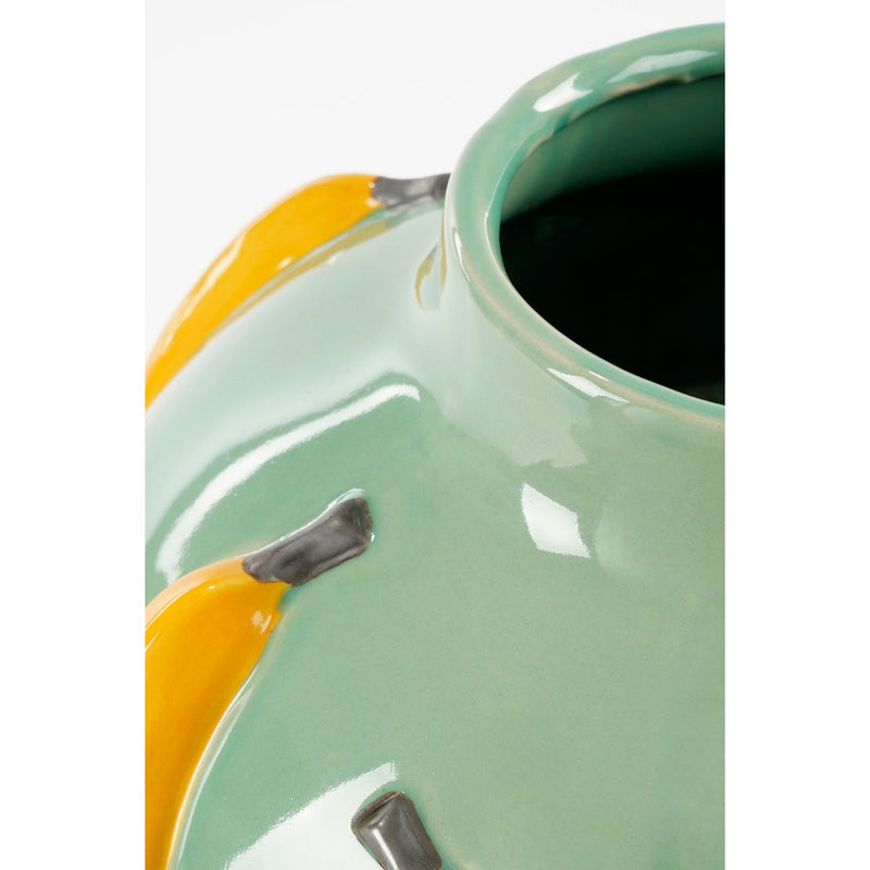 Mosa Vase - H38 x Ø34 cm - Keramik - hellgrün