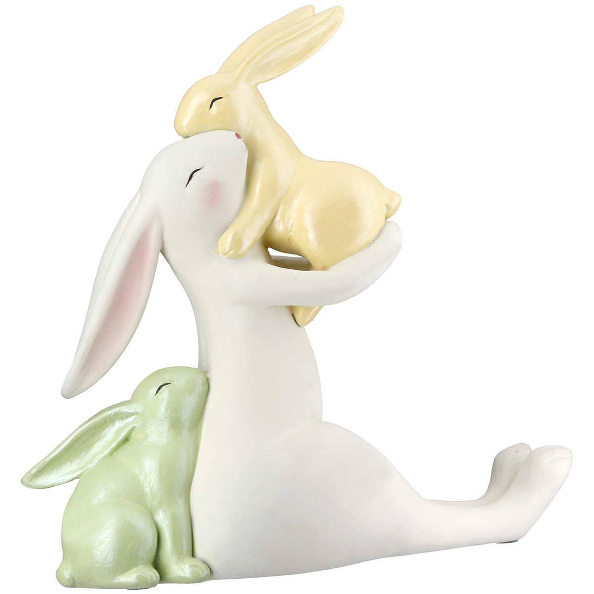 Osterhase Blanche Mutter Kind Figur