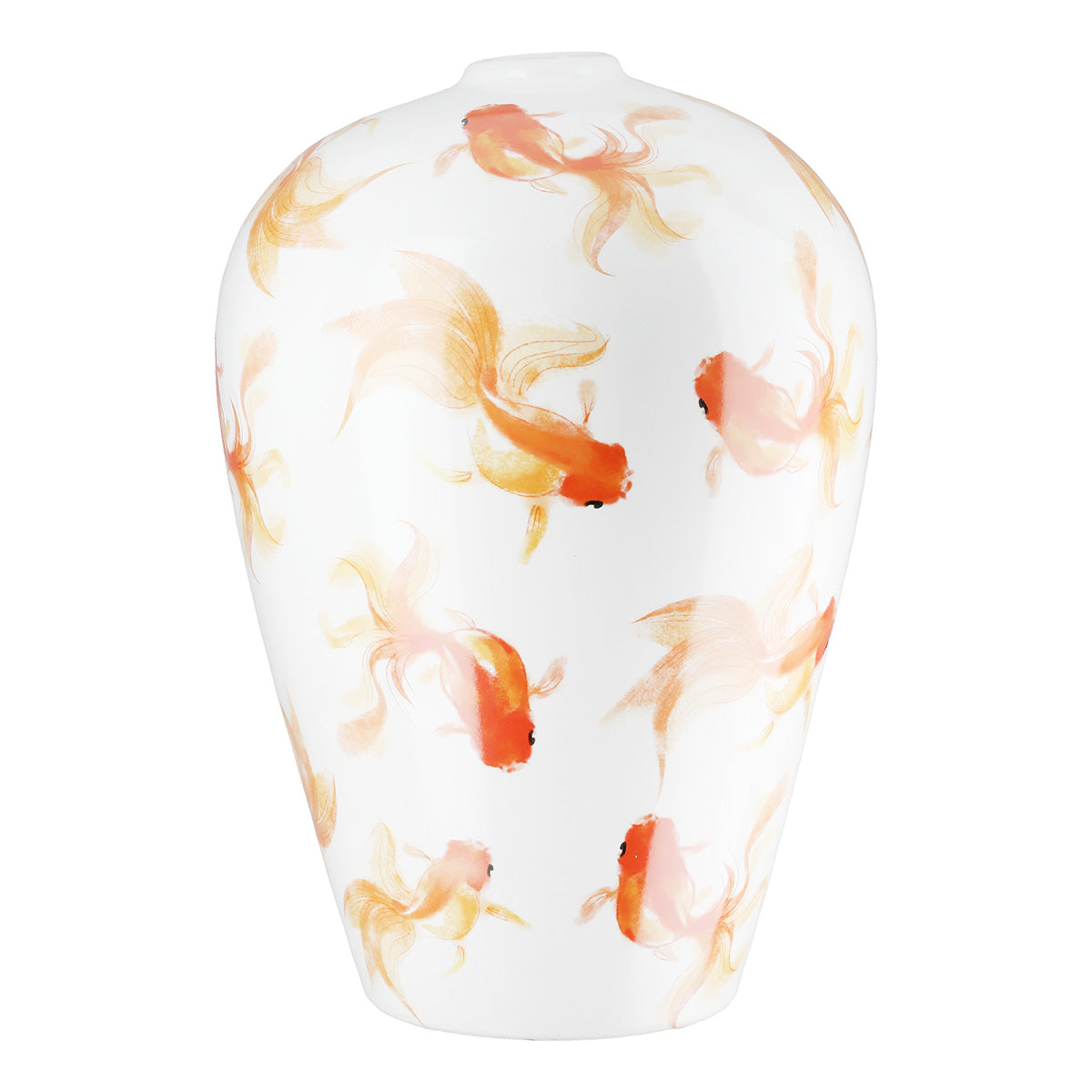 Vase Neon Keramik weiß