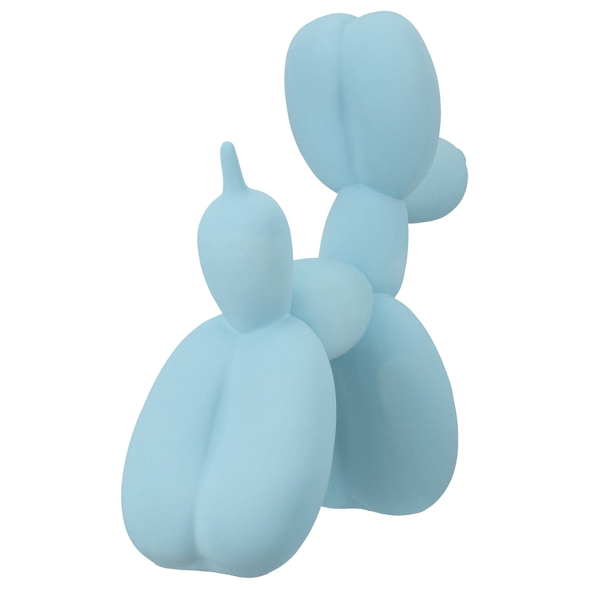 Ballonhund Figur Popino Rot Blau Gelb Deko Modern Kunstharz