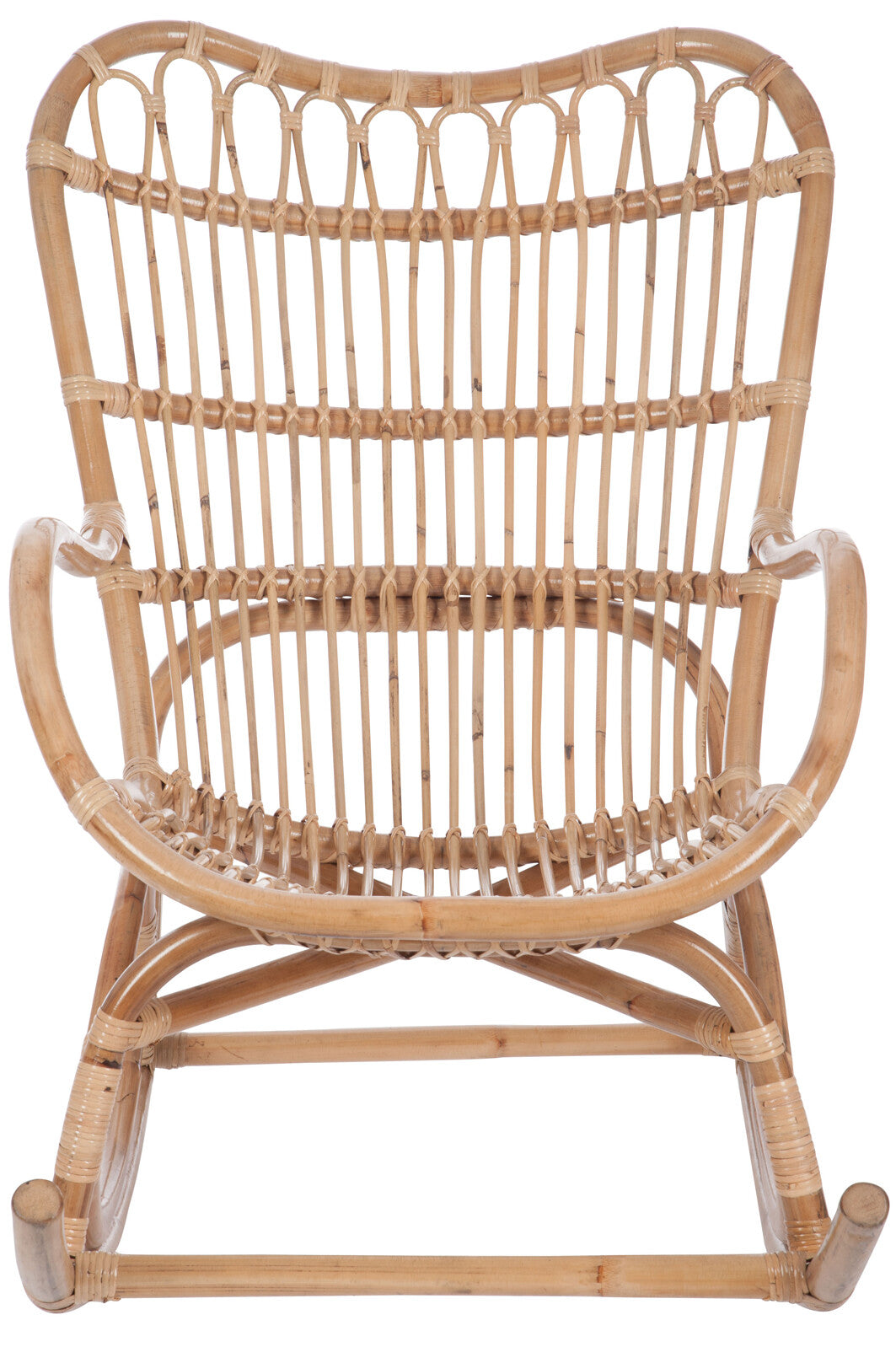 Schaukelstuhl Rattan Naturell - Natürlicher Charme und Komfort für entspannte Momente