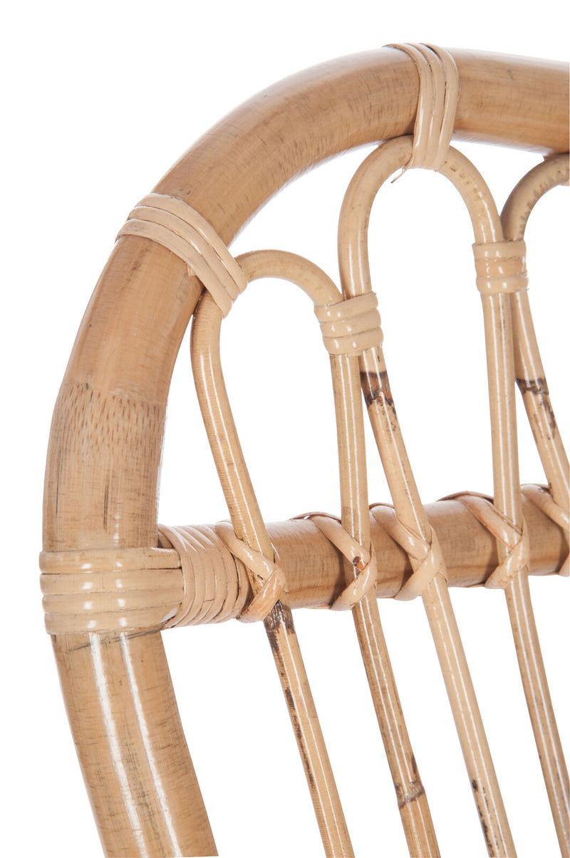 Rocking chair Rattan Naturell - Natural charm and comfort for relaxing moments
