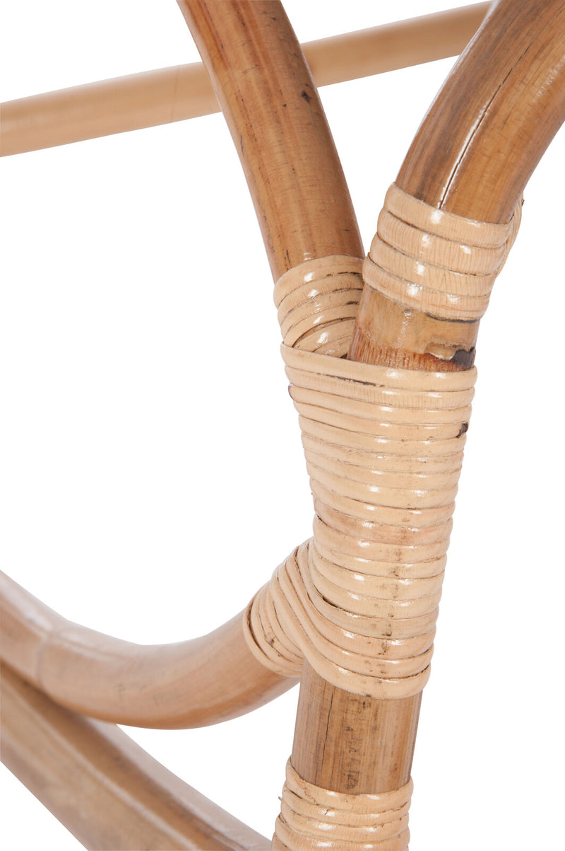 Rocking chair Rattan Naturell - Natural charm and comfort for relaxing moments