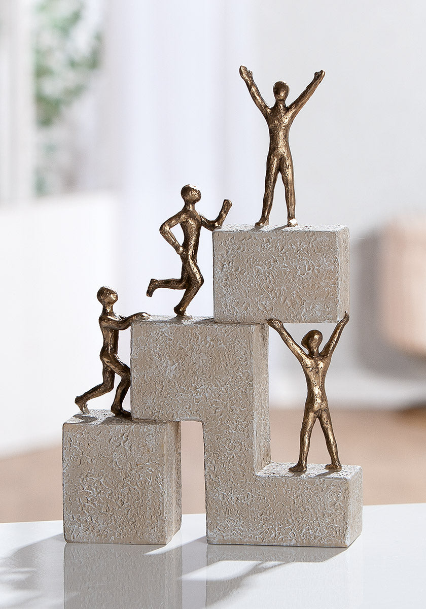 Dekofigur Erfolgsleiter Ascenso moderne Motivfigur Erfolg und Motivation
