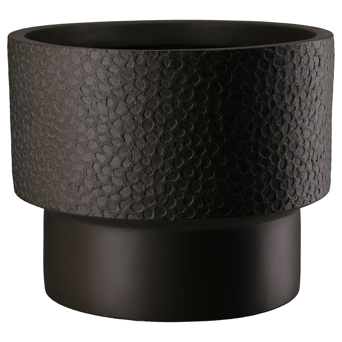 Pardo Pflanzgefäß Set Braun Struktur