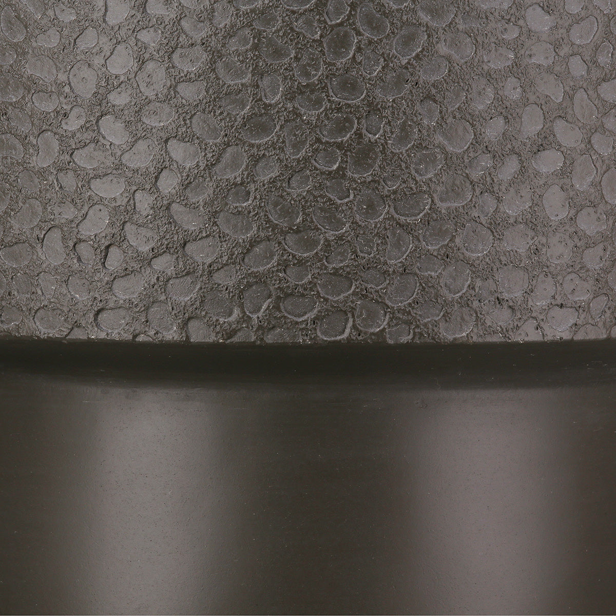 Pardo Pflanzgefäß Set Braun Struktur