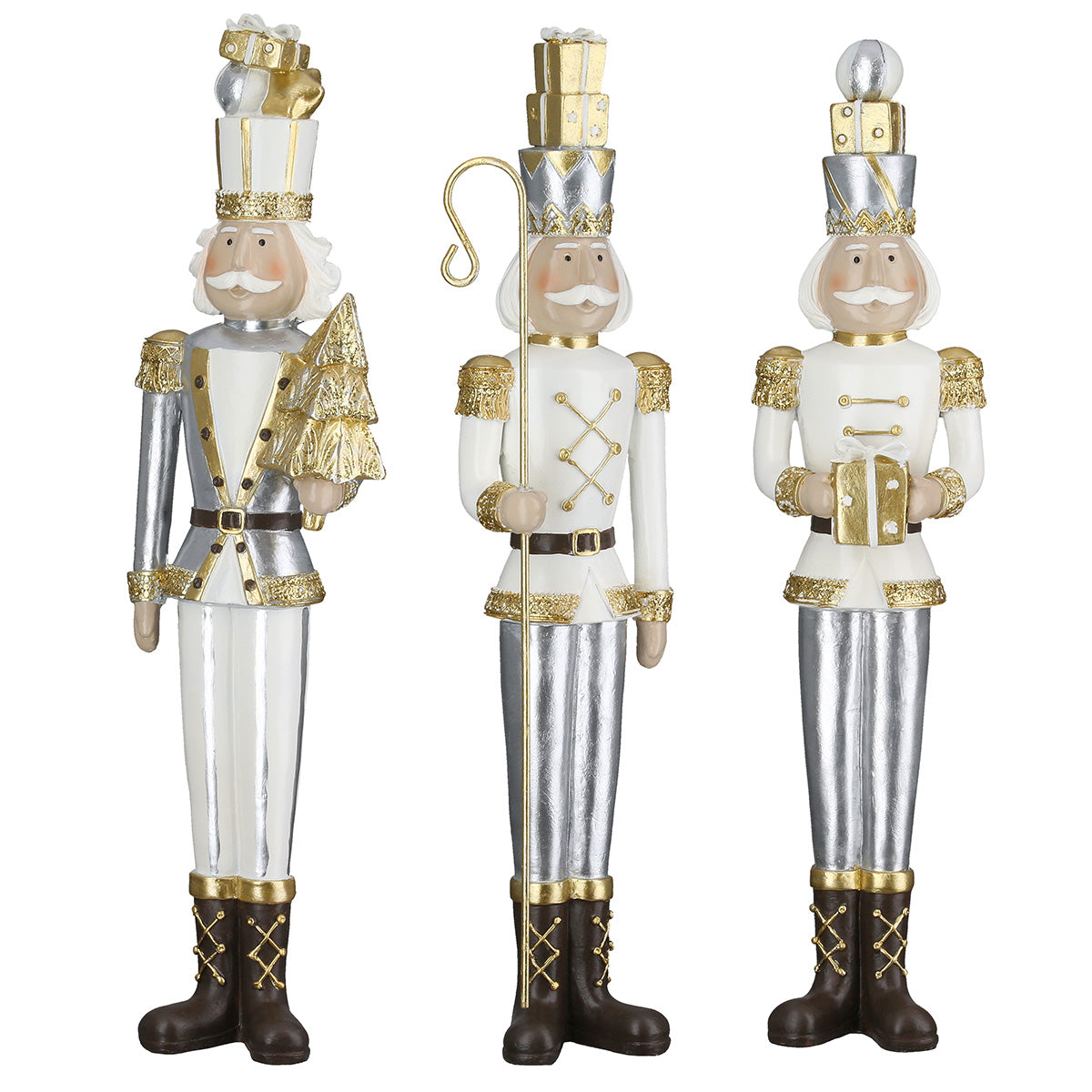 Nussknacker Ensemble Figuren Set Otto 3er Set Weihnachtsdekoration