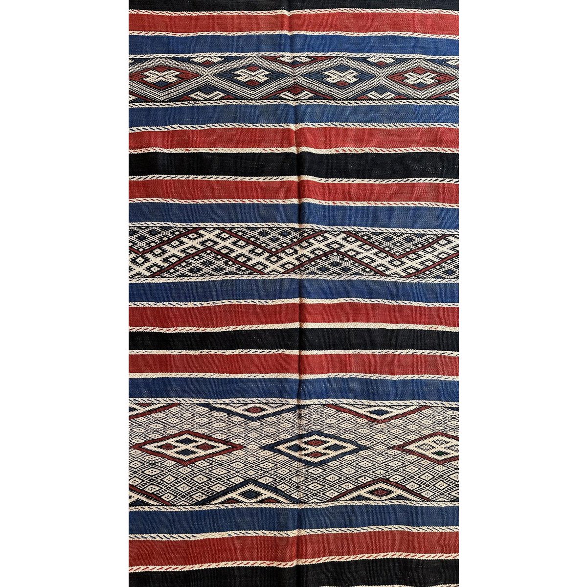Marokkaner Berber Teppichwolle und Baumwolle 157 x 296 cm