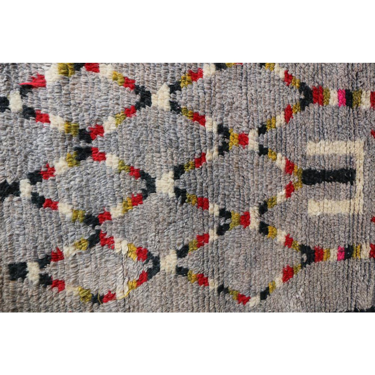Reiner Korridor Teppich Berberwolle 81 x 592 cm