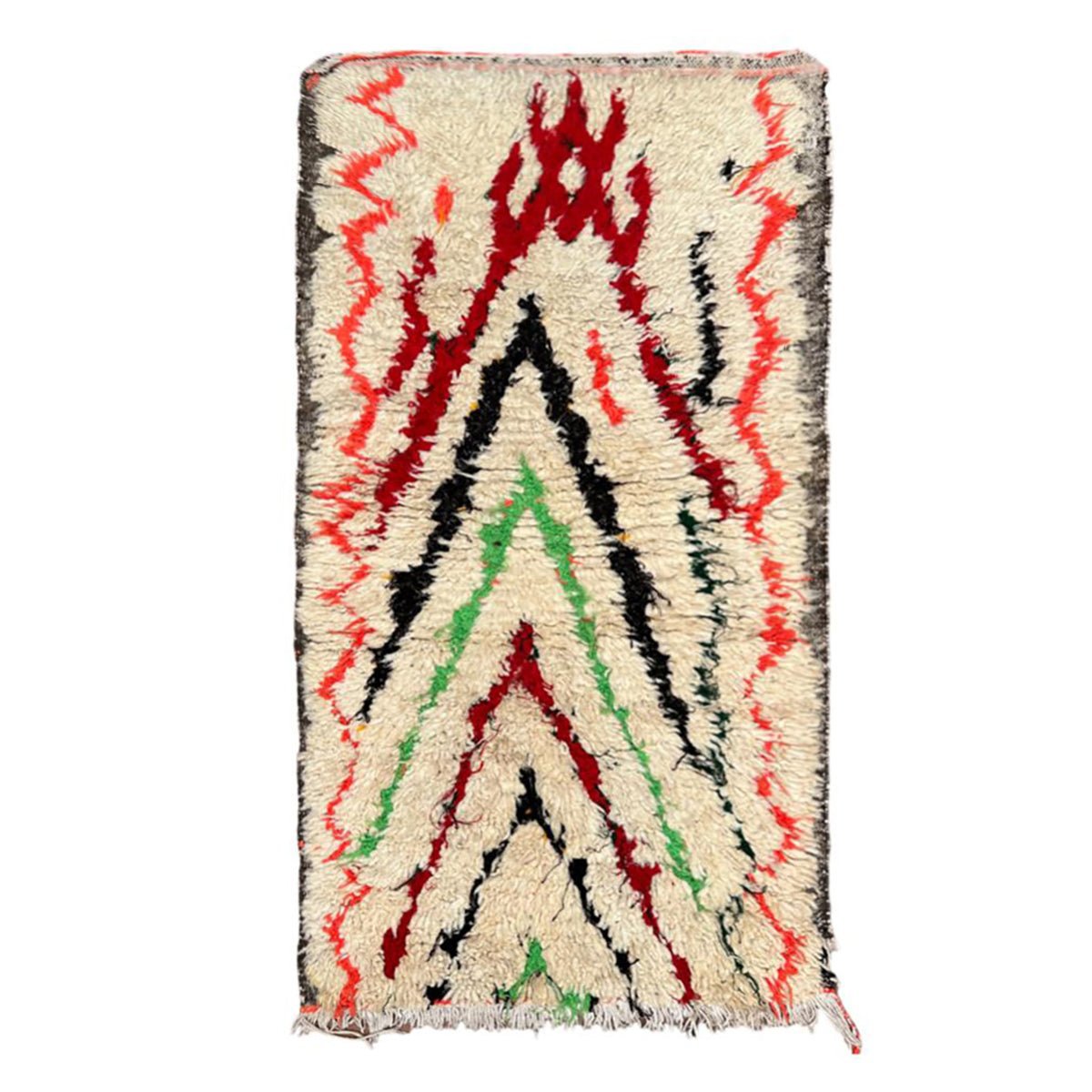 Marokkaner Berber Teppich reines Woll 80 x 150 cm