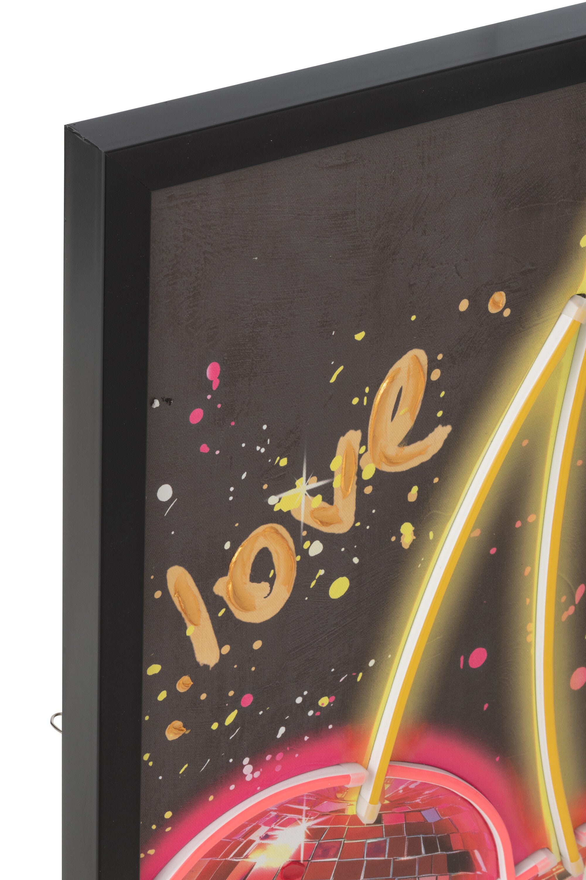 LED Wandbild Neon Cherry Glow 83 x 43 cm