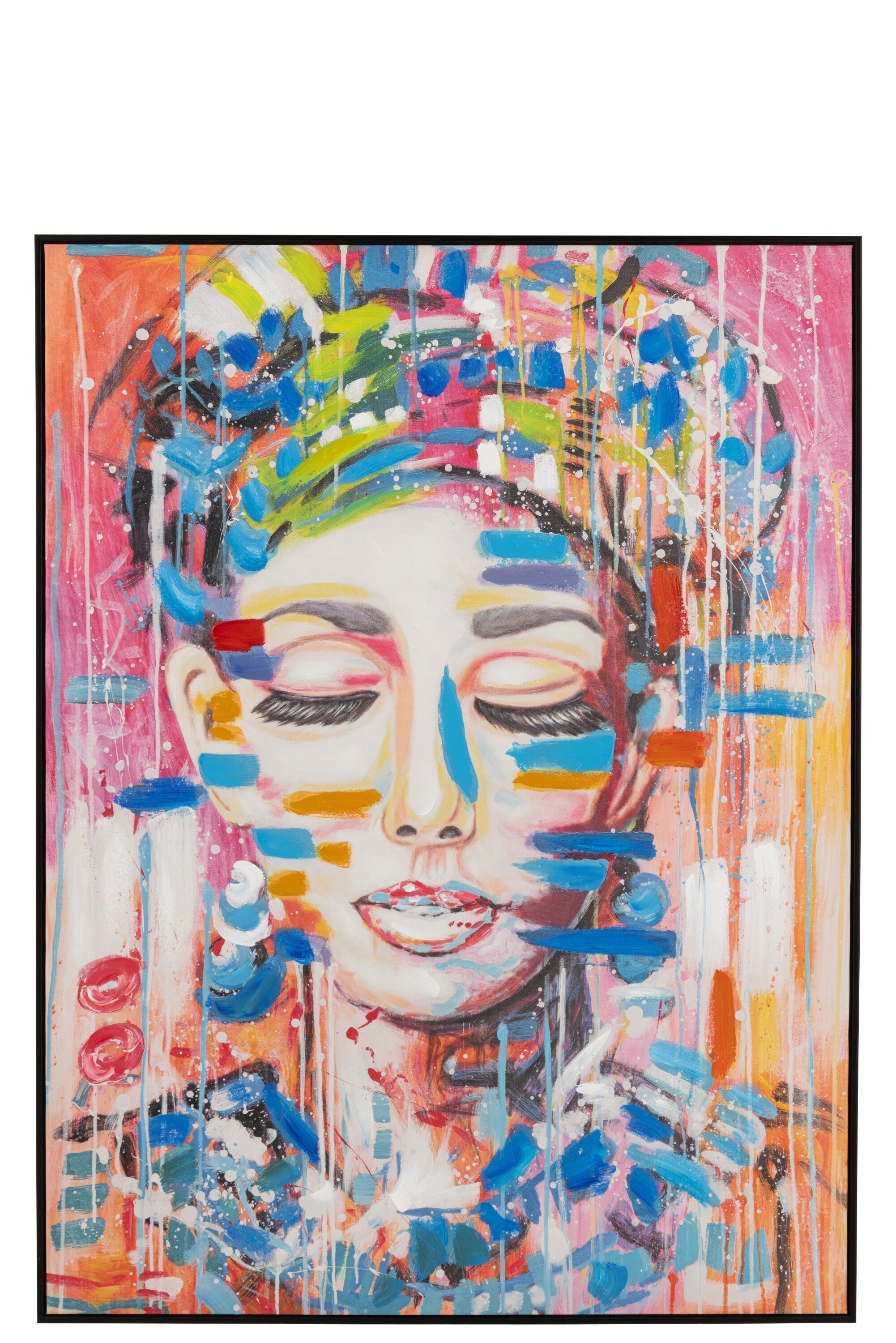 Leinwandbild Color Bliss Portrait 120 x 90 cm