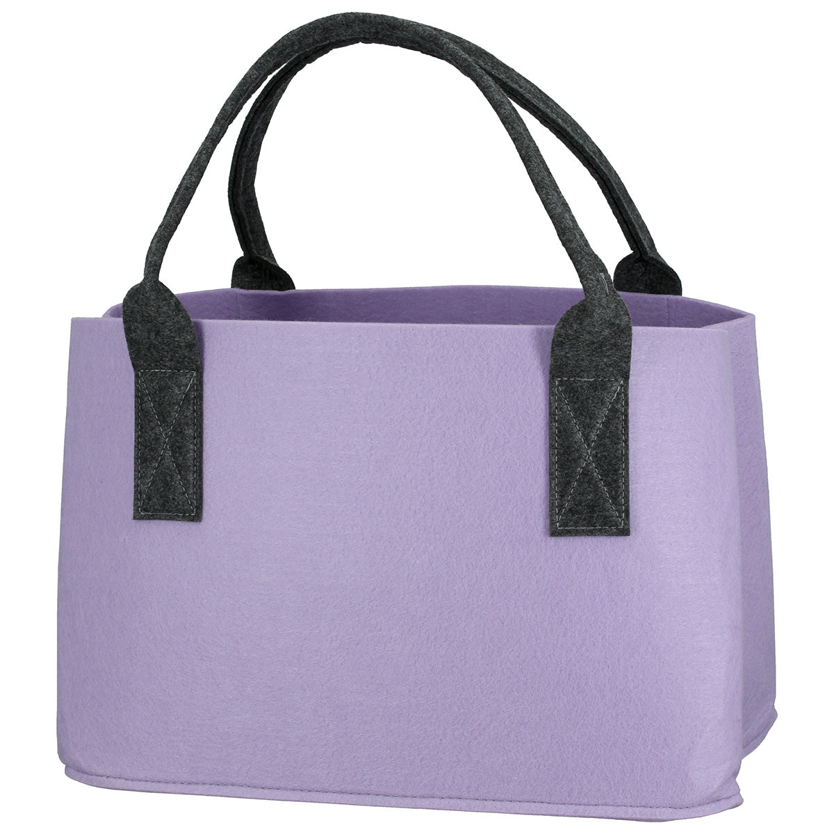 Filz Einkaufstasche Spruch Eskalation Flieder