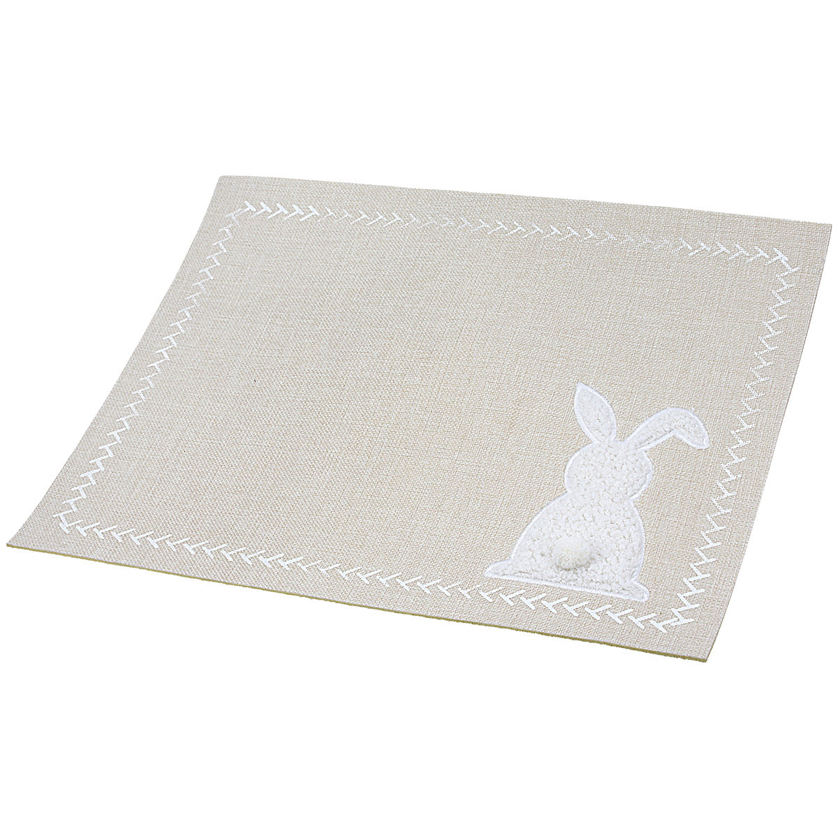 Osterfest Platzset Hasi Paske Beige