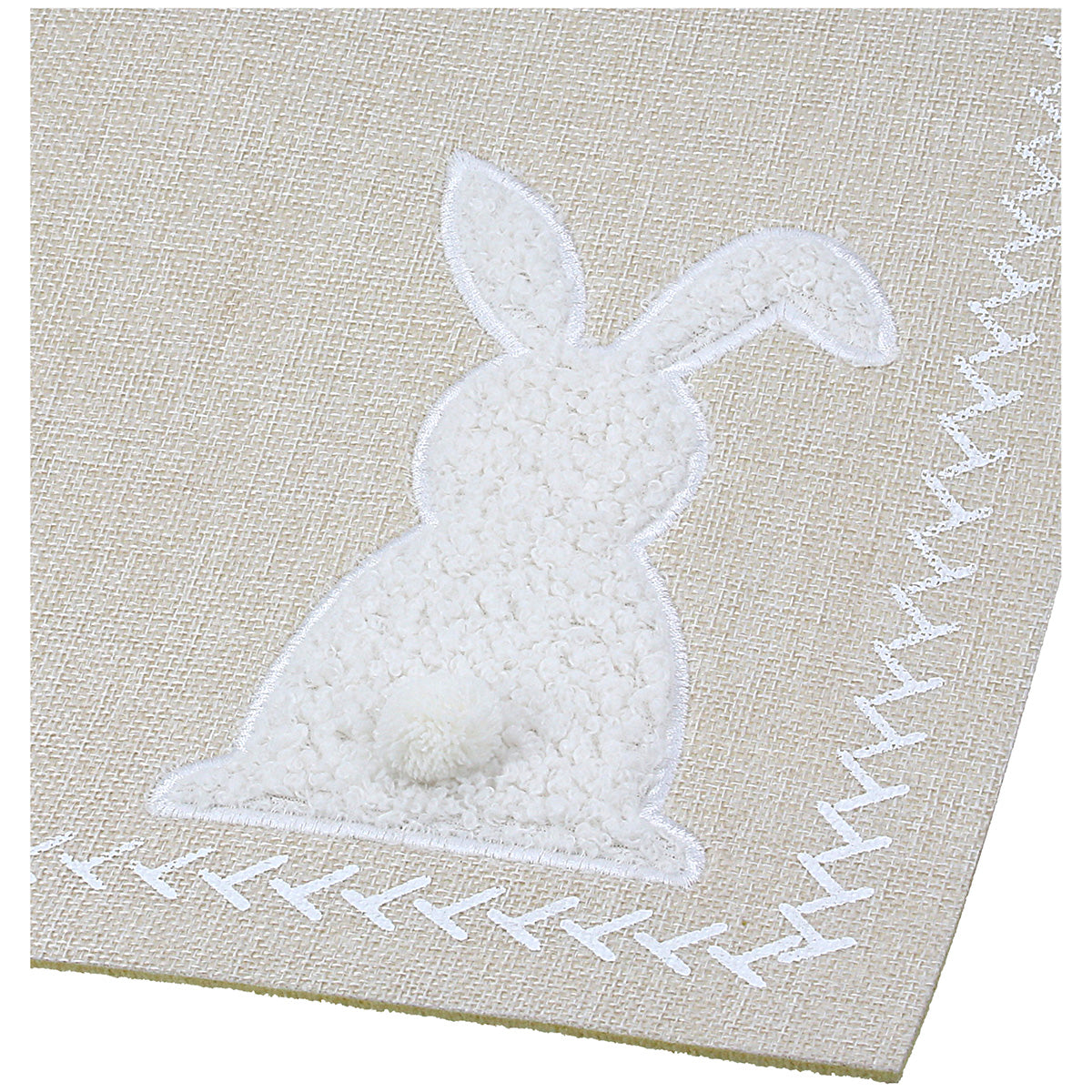 Osterfest Platzset Hasi Paske Beige