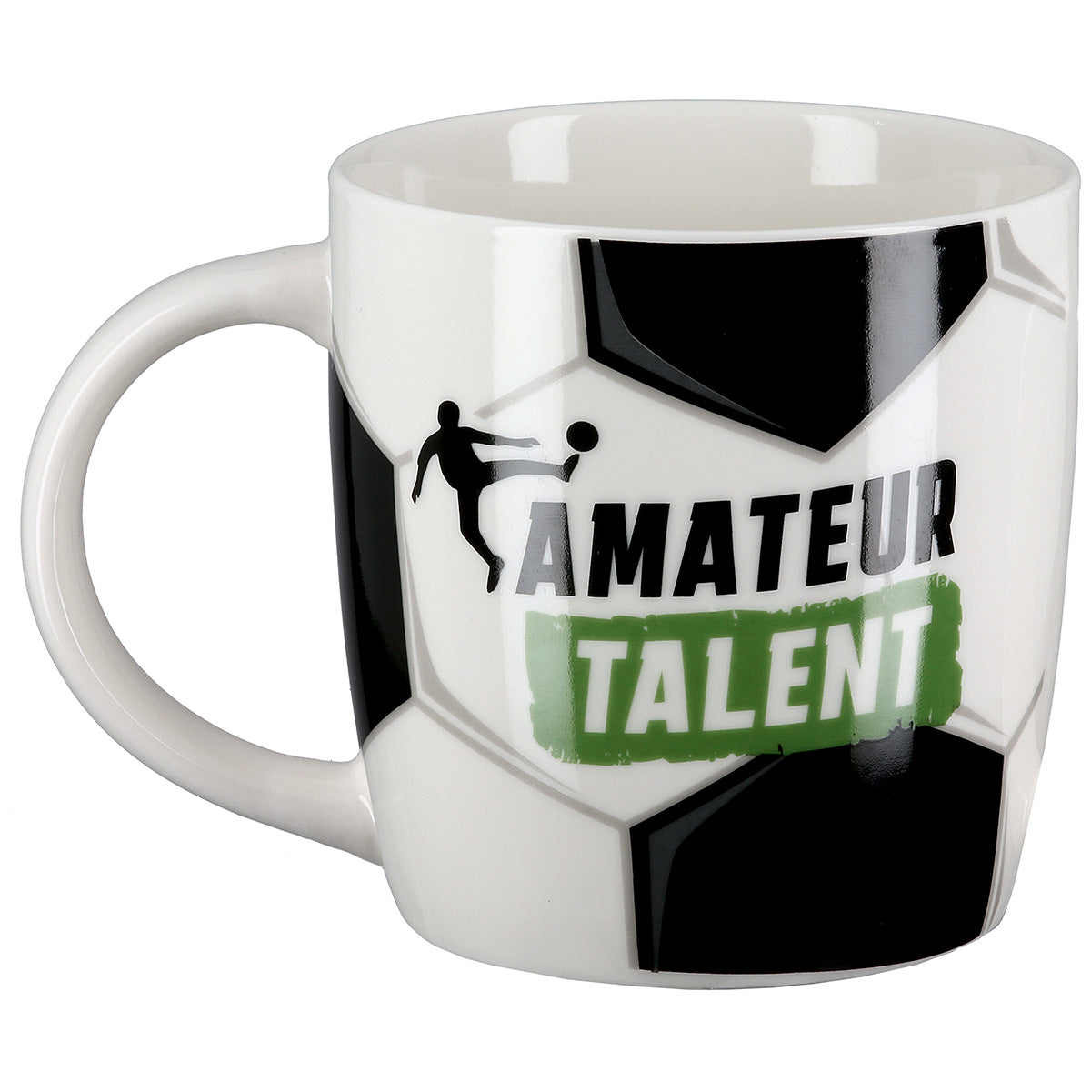 Tassen Set Amateur Talent 6 teilig aus Porzellan weiß 380 ml