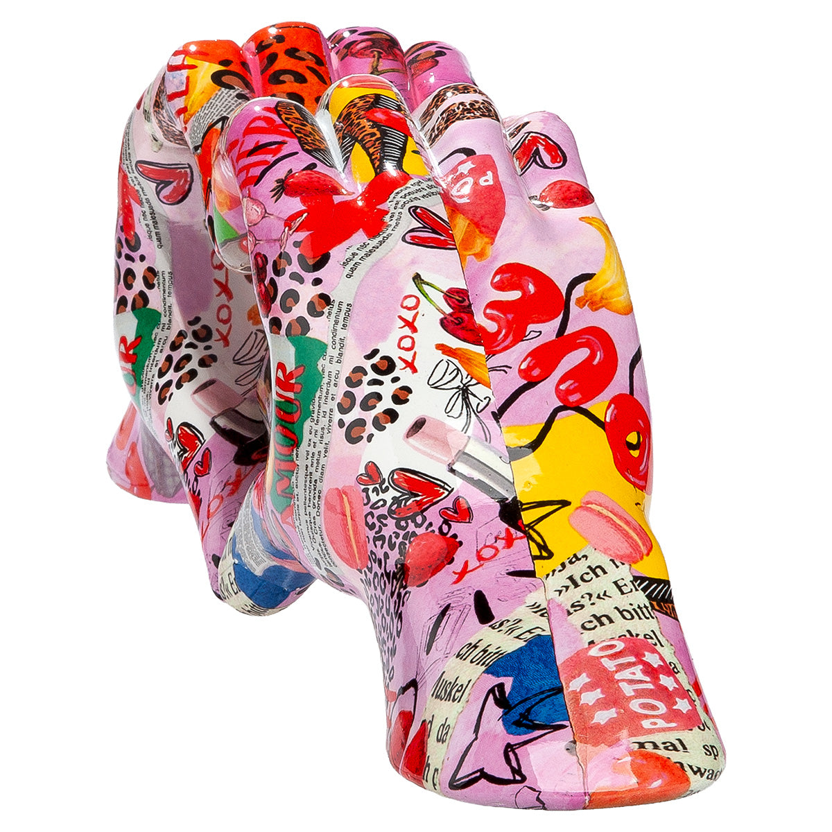 Herz Dekoobjekt Amora Hände Streetart 29 cm