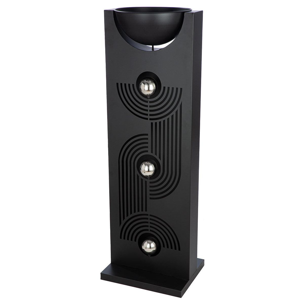 Schalenständer Fascia Design Schwarz