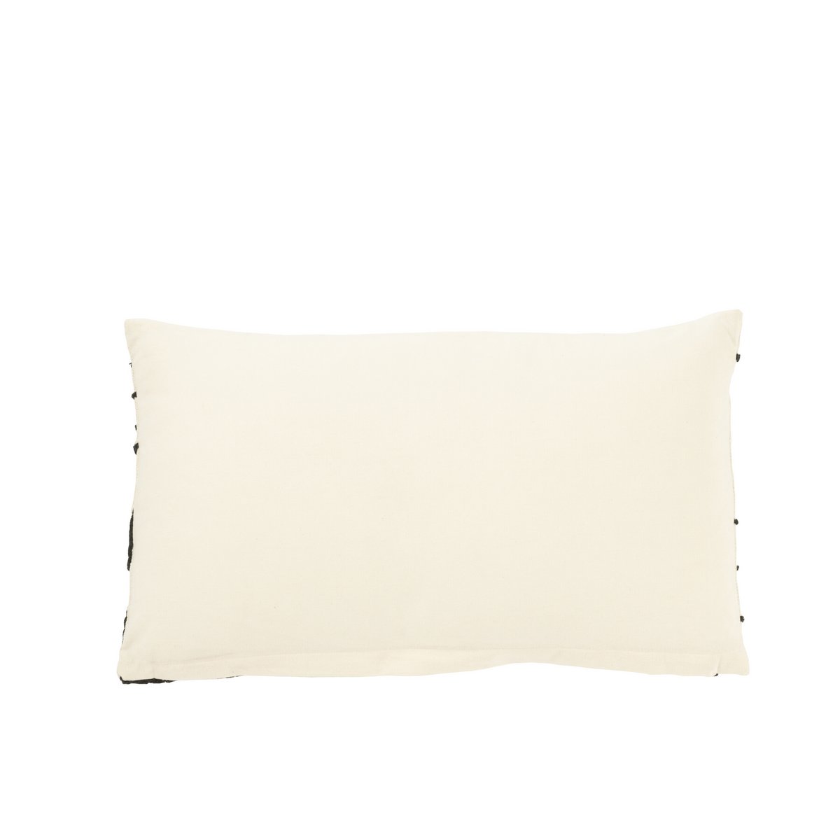 Rectangular decorative pillow with abstract pattern – Black and White Modern