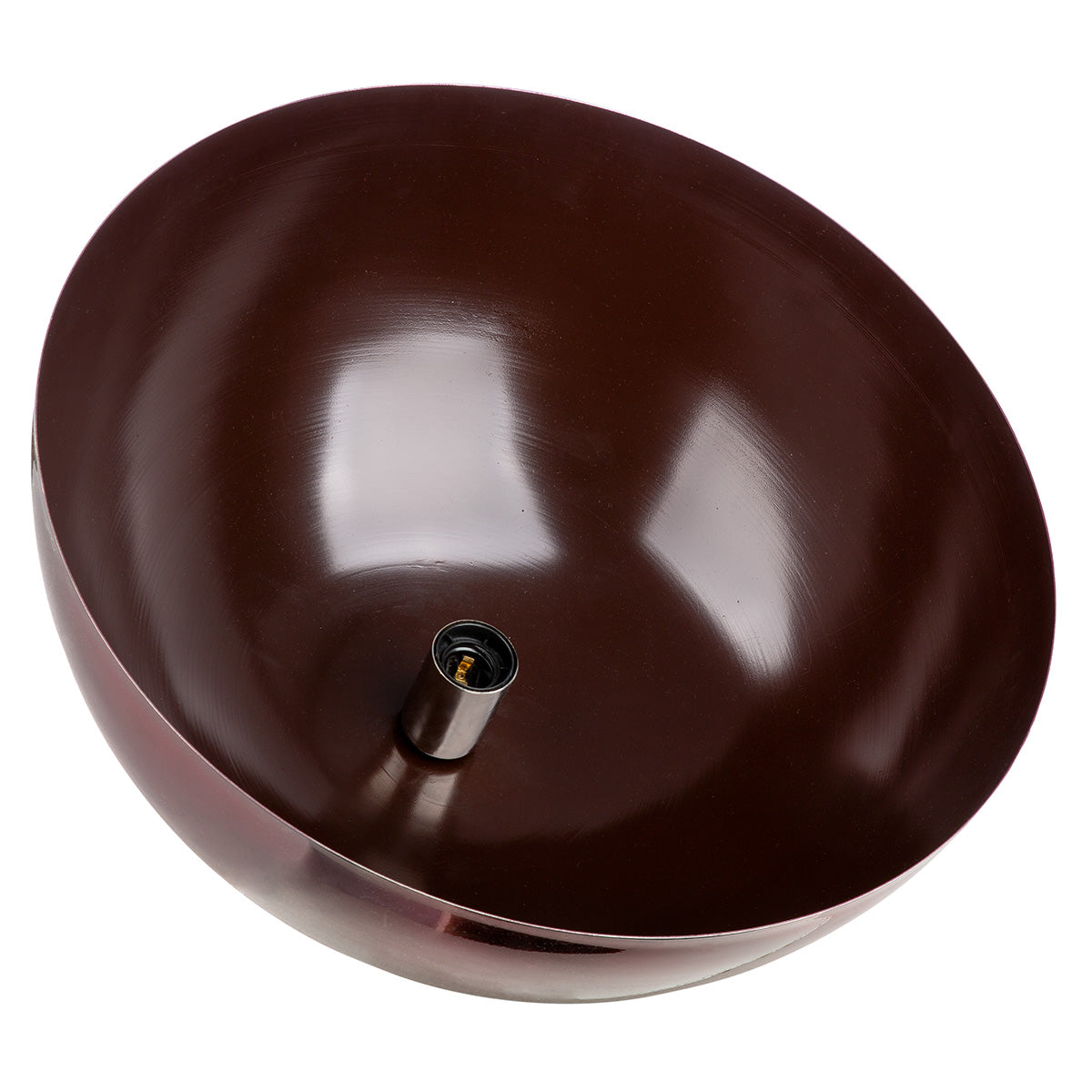 Hängeleuchte Lumina Rund Rot Metall 45 cm