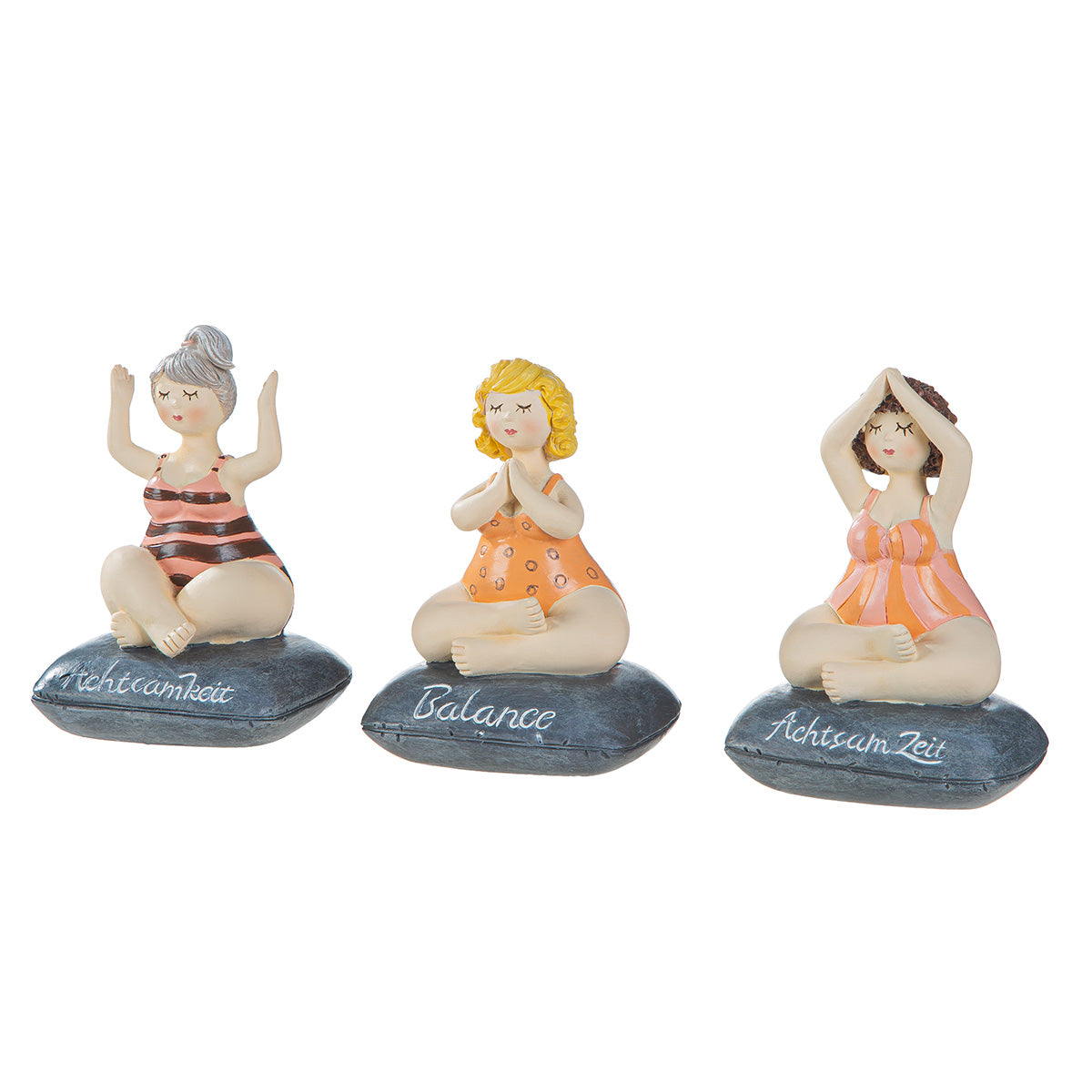 Dekofigur Frauen Yoga 3er Set Serenia
