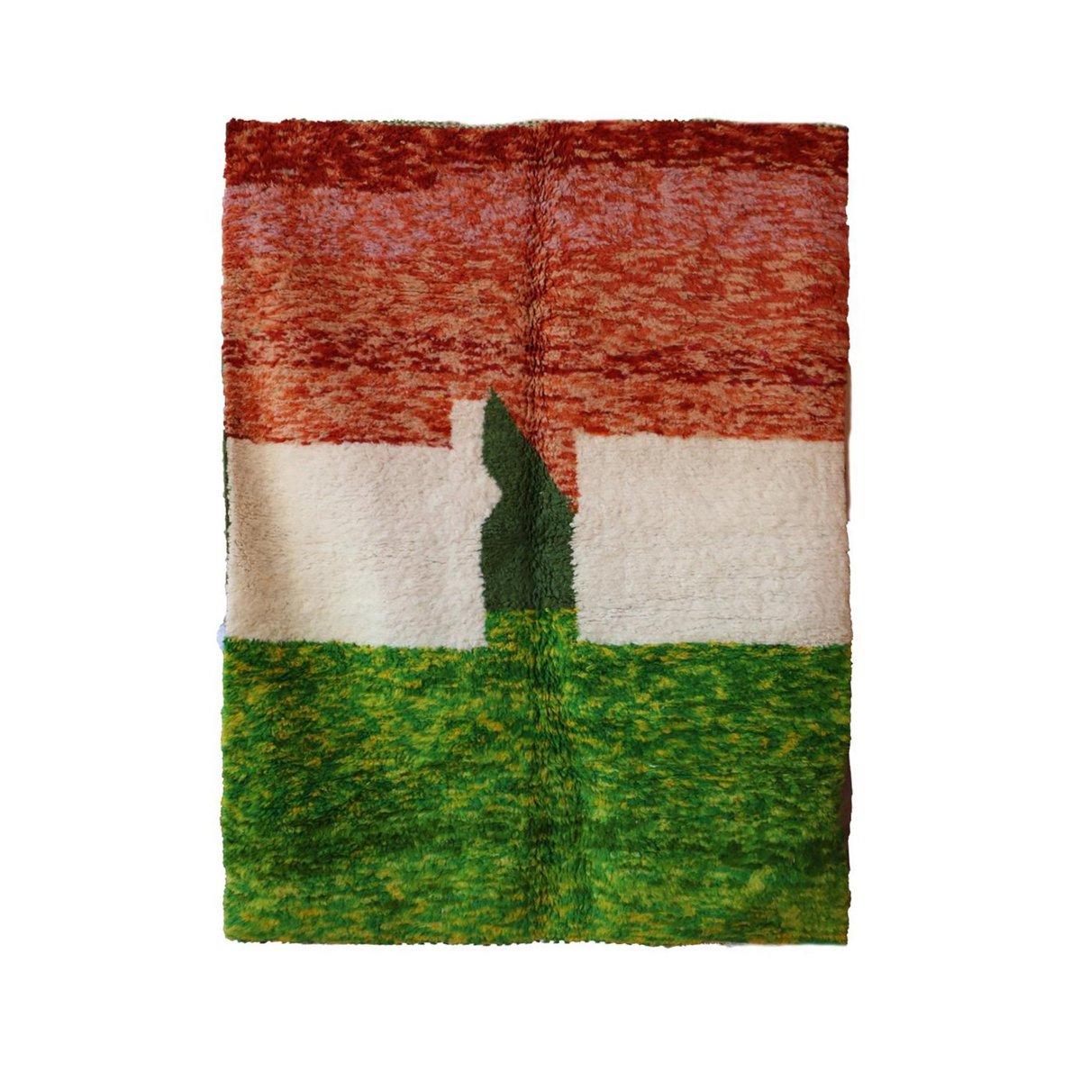 Moroccan Berber carpet made of pure wool, 170 x 228 cm