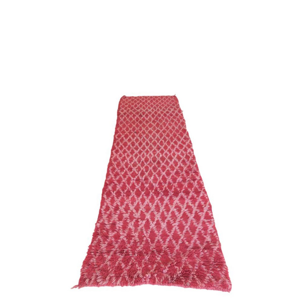 Marokkaner Berberkorridor Teppich reines Woll 82 x 287 cm