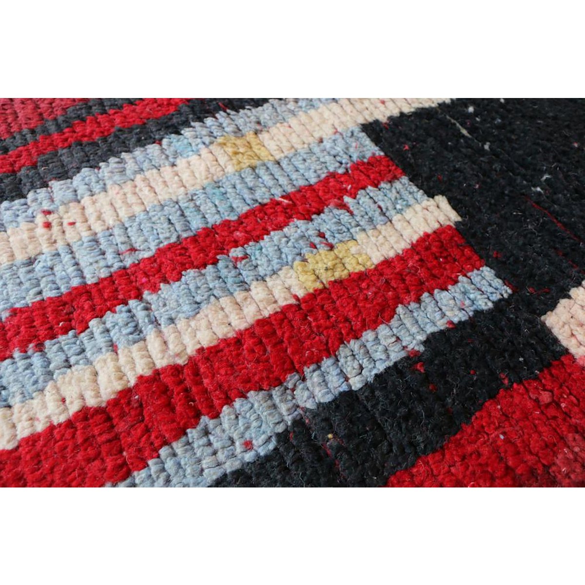 Marokkaner Berberkorridor Teppich reines Woll 75 x 402 cm