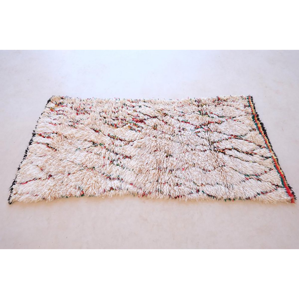 Marokkanischer Berber Teppich reines Woll 95 x 205 cm