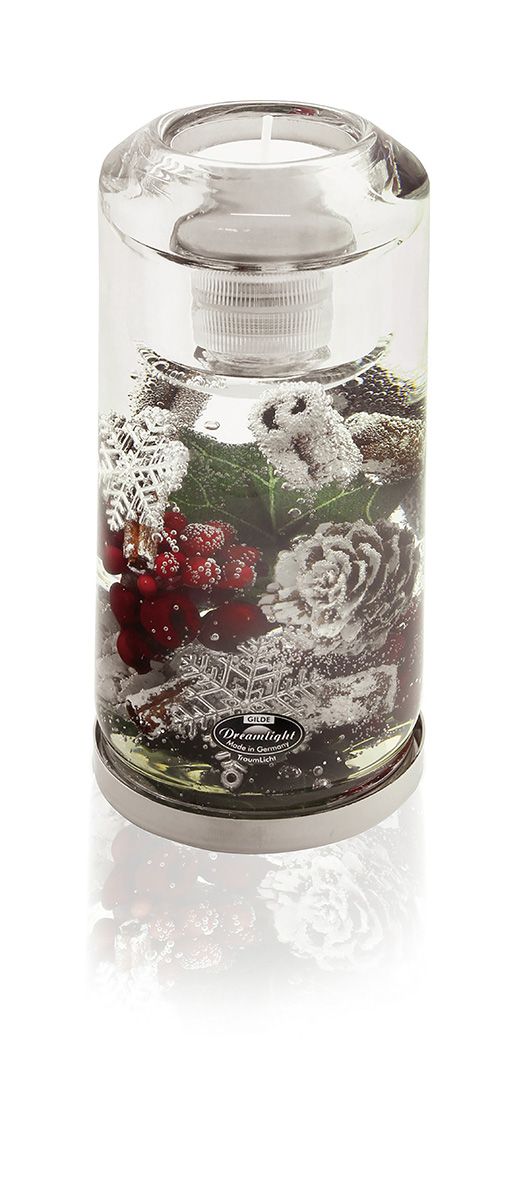 Set van 4 LED-theelichtkandelaars Candela Classic "Noel" - magisch licht voor feestelijke momenten