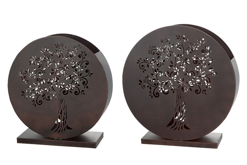 Metalen Lantaarn Tuinboom - Set van 2