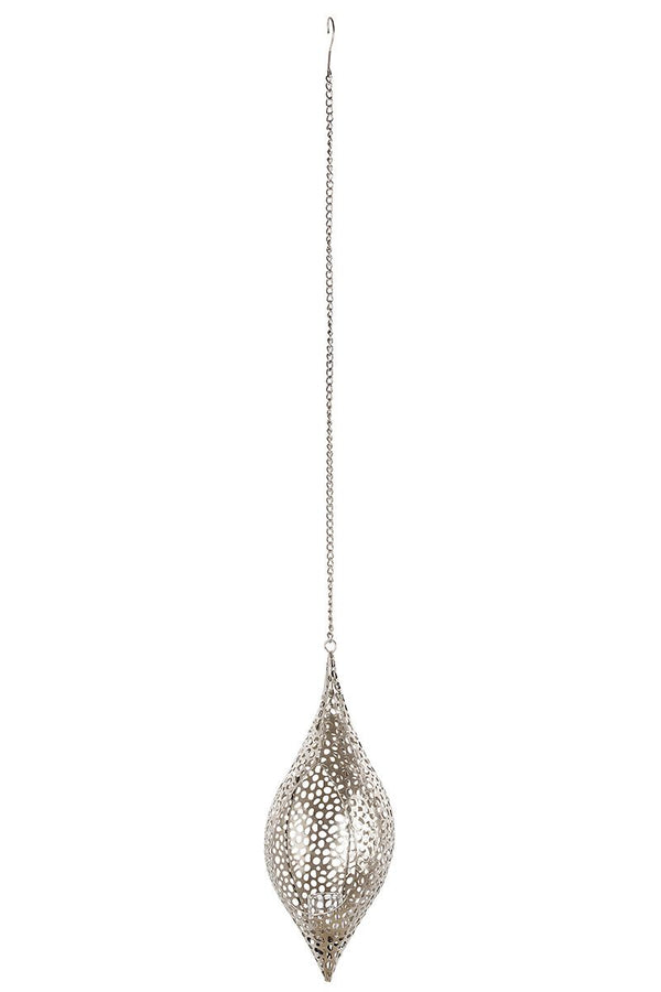 Set van 3 metalen hangende kroonluchters "Chico" - elegant trio voor sfeervolle momenten, hoogte 86cm