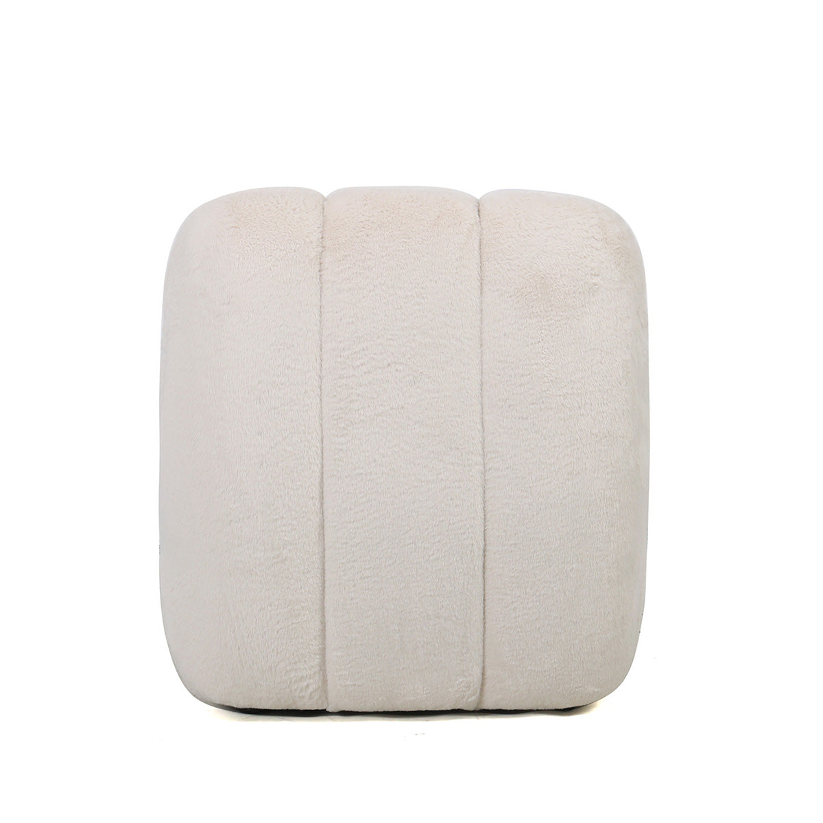 Sessel Amaris creme flauschig 87 x 73 x 74 cm