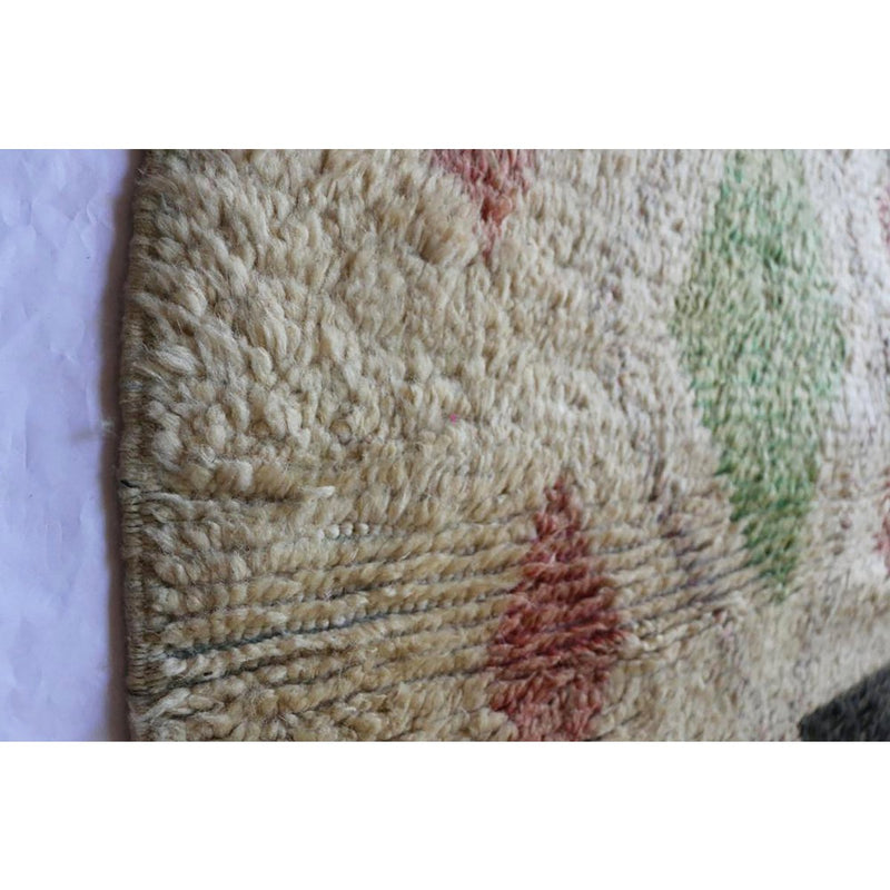 Farbenfroher Berber-Boujaad-Flurteppich, 89 x 492 cm