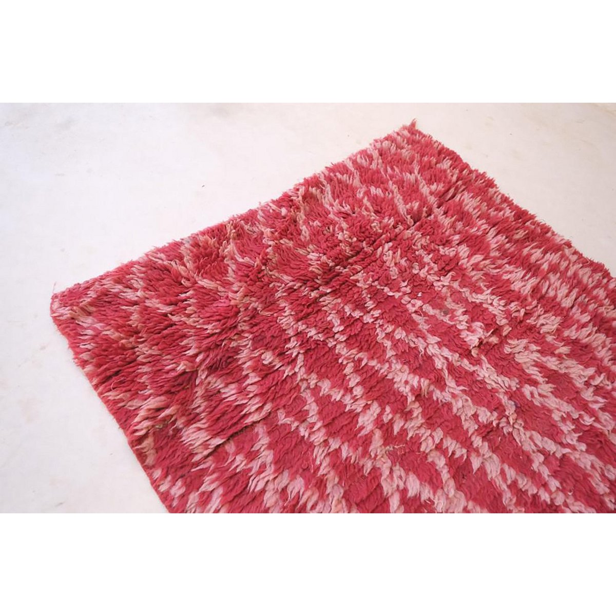 Marokkaner Berberkorridor Teppich reines Woll 82 x 287 cm