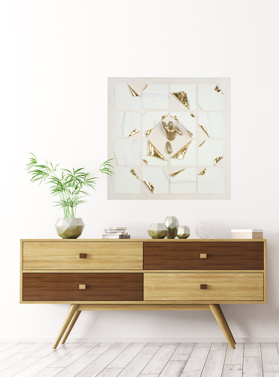 Bild Run Leinwand mehrfarbig